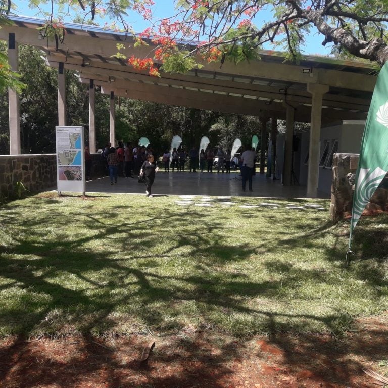 Inauguraron un Centro de Visitantes en el Jardín Botánico de Posadas.