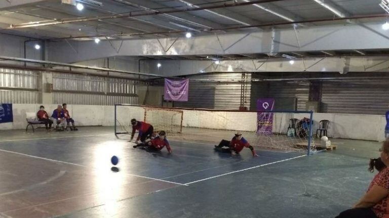 Los Mapaches, equipo cordobés de GoalBall.