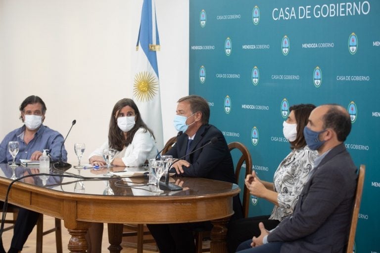 Rodolfo Suarez. Foto: Prensa Gobierno de Mendoza.