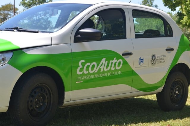 Auto eléctrico desarrollado por ingenieros de la Universidad Nacional de La Plata (UNLP).