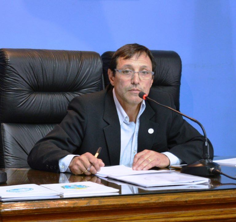 Imagen archivo. El presidente del Concejo Deliberante, Daniel Boillos se acercó hasta la Municipalidad para servir de nexo entre los estatales y el Gobierno.