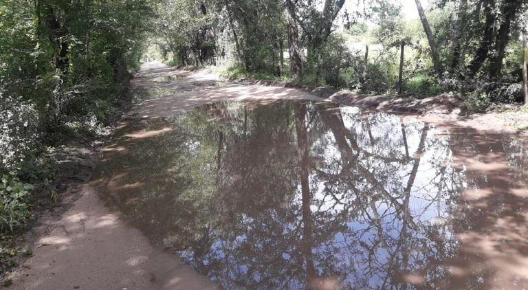 Camino rural en Las Calles