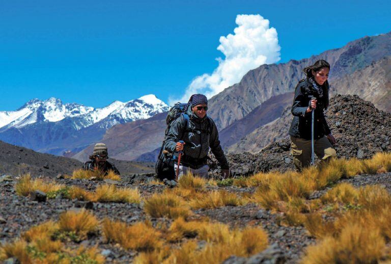 Trekking en Mendoza.