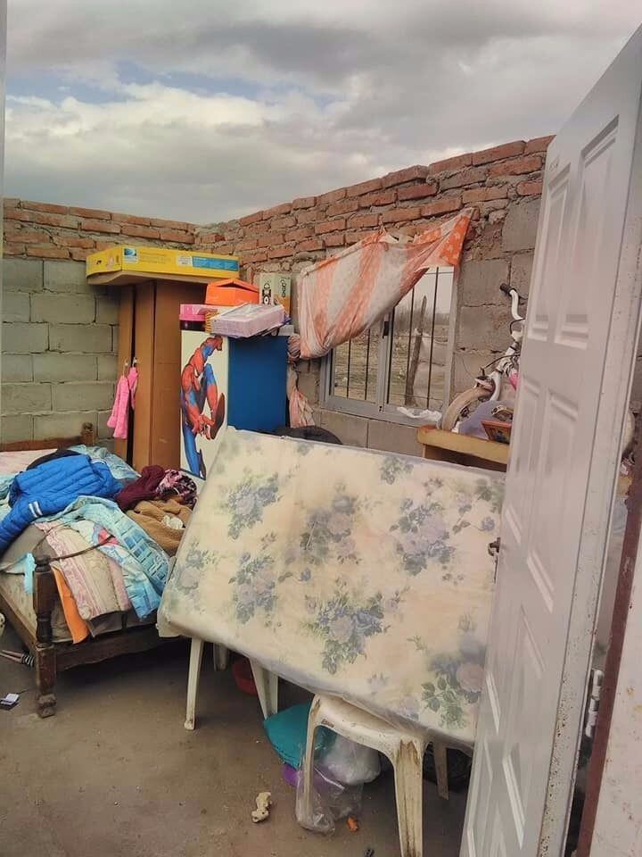 Temporal de viento en Villa Mercedes, San Luis.