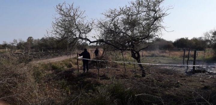 Murieron dos hombres calcinados al incendiarse sus viviendas en el norte santafesino