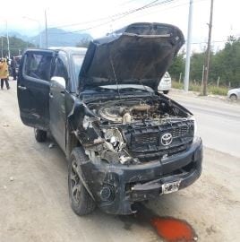 Accidente Av. Héroes de Malvinas - Ushuaia