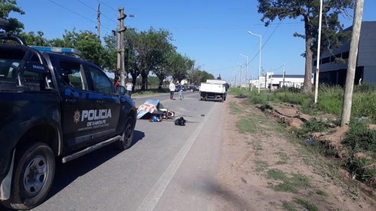 La policía comenzó a trabajar en el lugar poco antes de las 9. (@minsegsf)