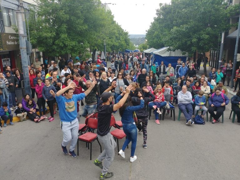 Distintas actividades durante el 12, 13 y 14 de octubre del año pasado. (Foto: Municipalidad de La Falda).