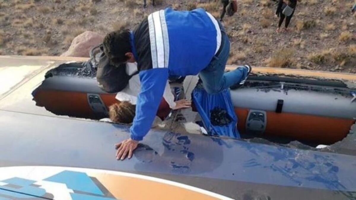 Tragedia en Uspallata: el sentido mensaje de un pasajero del colectivo que desbarrancó