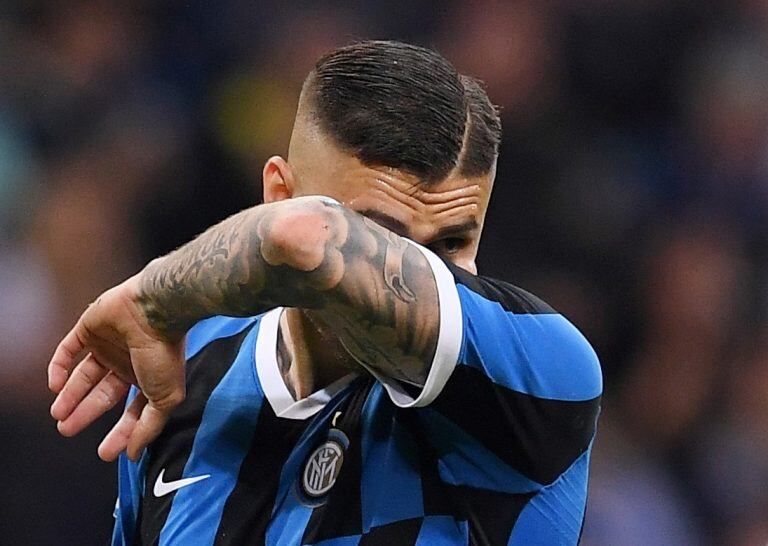 Icardi no continuaría en el Inter. Foto: REUTERS/Alberto Lingria.