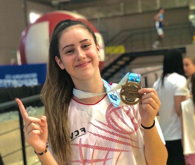 Mora Audenino campeona Juegos Binacionales