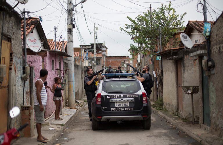 Operativo policial en Ciudad de Dio (Foto: Archivo/Leo Correa/AP)