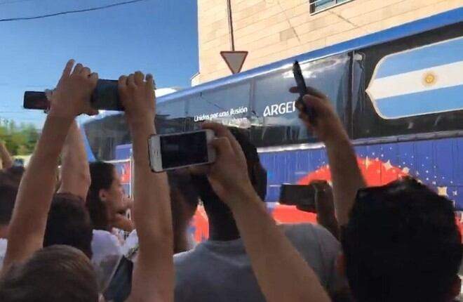 Argentina ya está en Kazán.