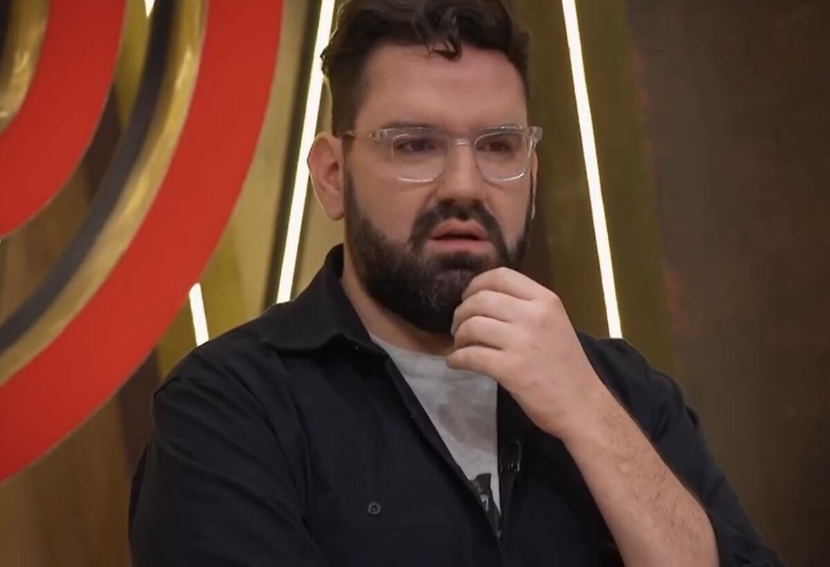 La caída de Damián Betular en las cocinas de MasterChef