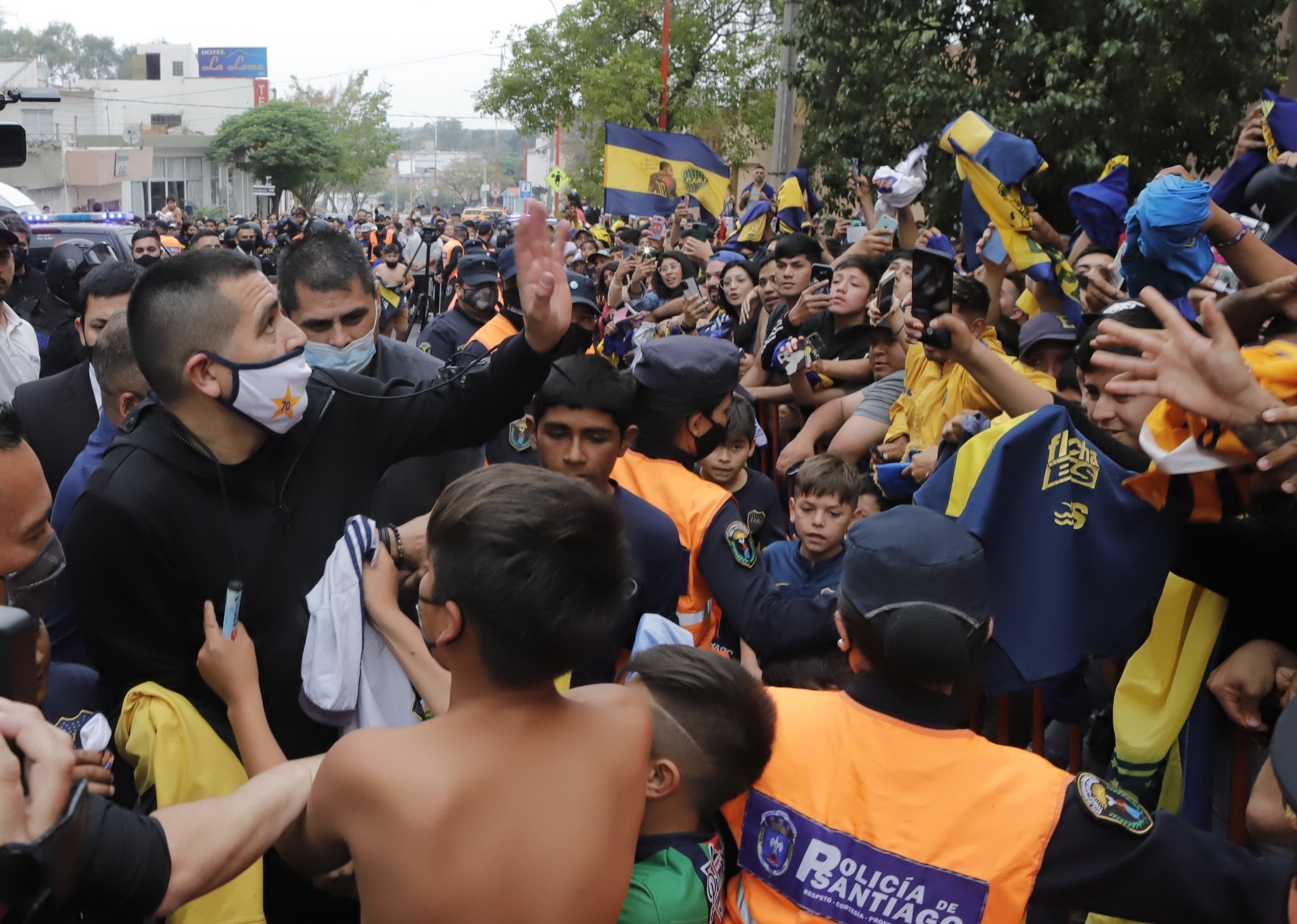 Riquelme: "Nosotros somos el Real Madrid en la Champions League, tenemos la obligación de jugarla todos los años" / Gentileza.