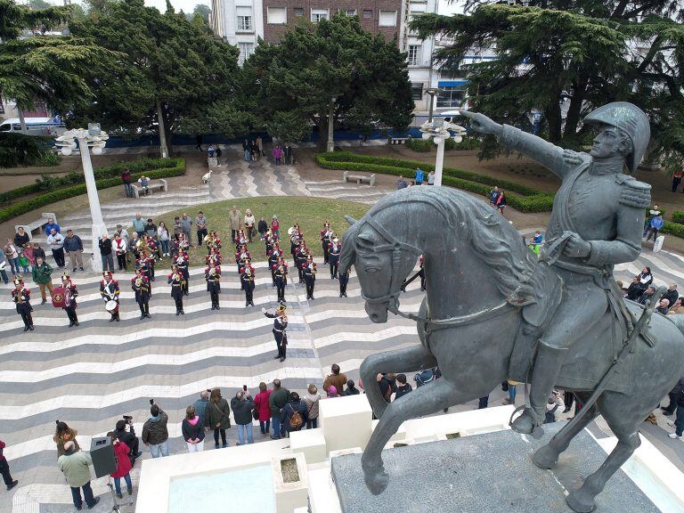 Granaderos en Azul