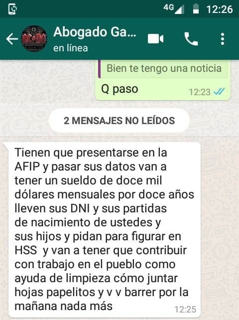 Estafador de Obera.