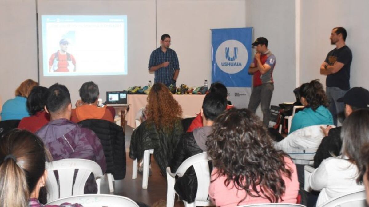 Fue un éxito la convocatoria del taller de Trail Running en Ushuaia