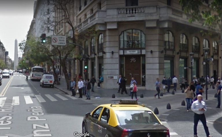 Buenos Aires hoy Google street view.