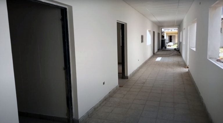 Obras en el hospital de Metán (Gobierno de Salta)