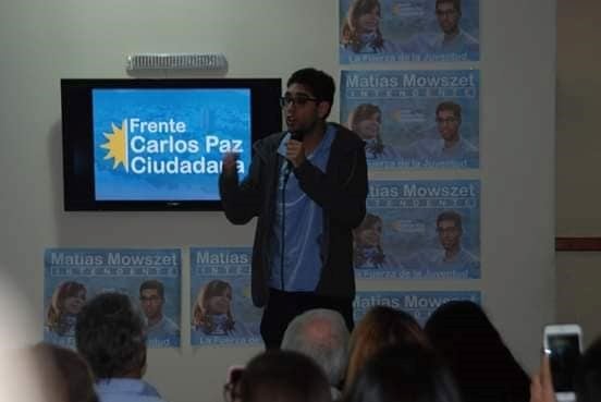 Matías Mowszet lanzó su candidatura