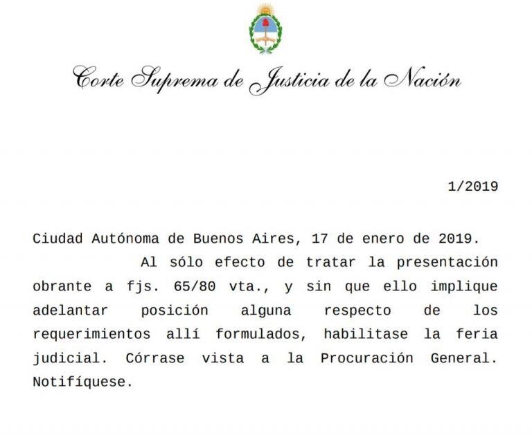 La Corte Suprema habilitó la feria para resolver si frena la consulta popular sobre la reelección en La Rioja