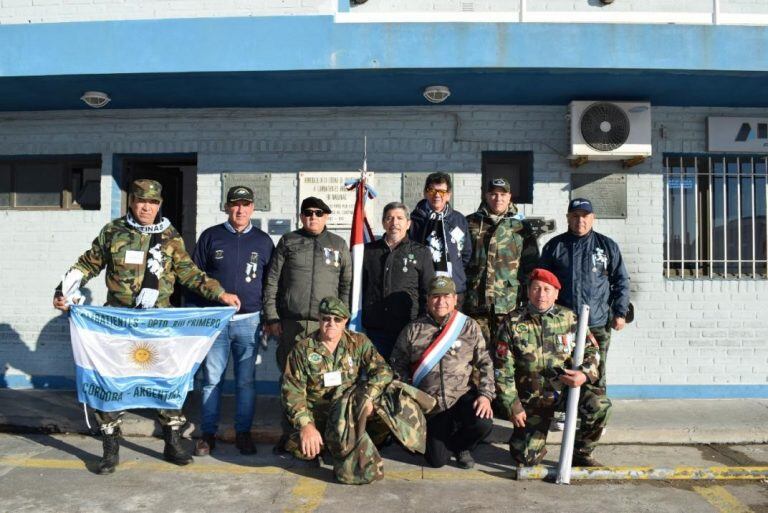 Homenaje "El Día que Madryn se quedó sin pan". Fotos: Gentileza Casa del Veterano de Guerra.