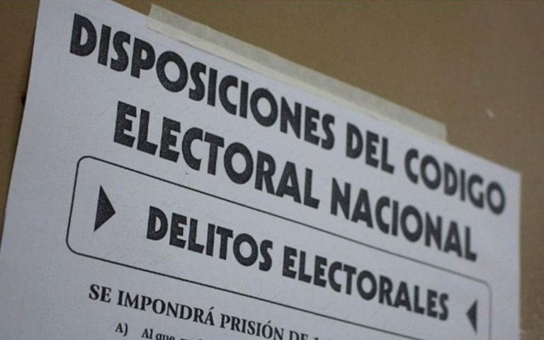 Veda electoral en el país