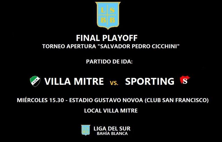 Primera final Liga del Sur