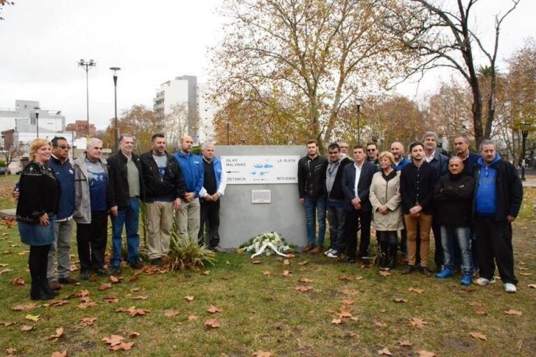 Homenaje a los caídos en Malvinas La Plata