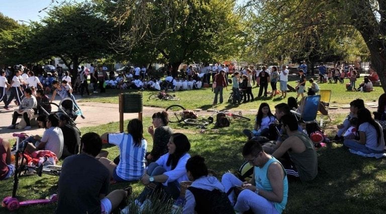 Primavera en Viedma.