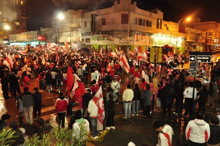 El centro es el lugar para la cita al momento de los festejos