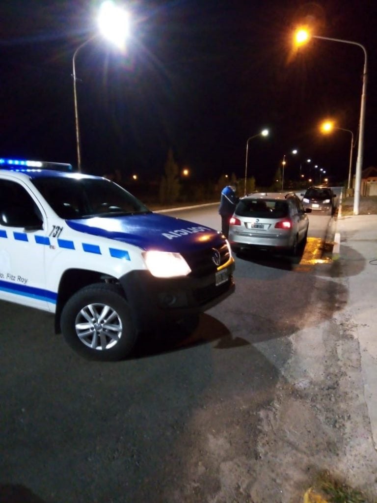 Caleta Olivia controles policiales