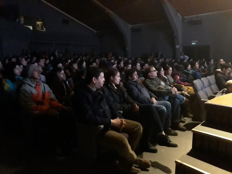 Espectáculo a sala llena con la presencia del Sec. de Cultura municipal