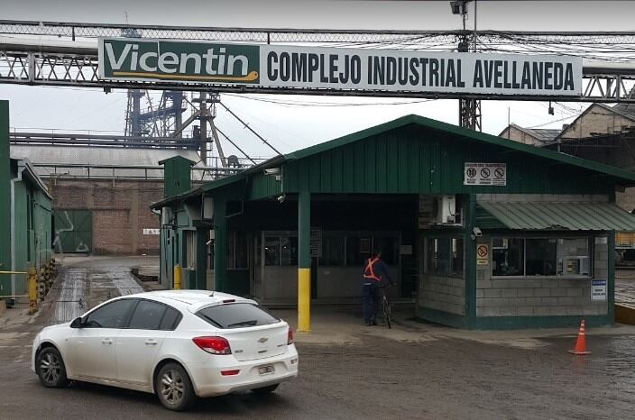 La planta de Avellaneda, Santa Fe, de la cerealera Vicentín. (Pablo Peralta)