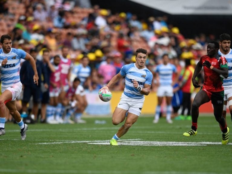 Mateo Carreras, tucumano destacado en Los Pumas 7s (Prensa UAR)