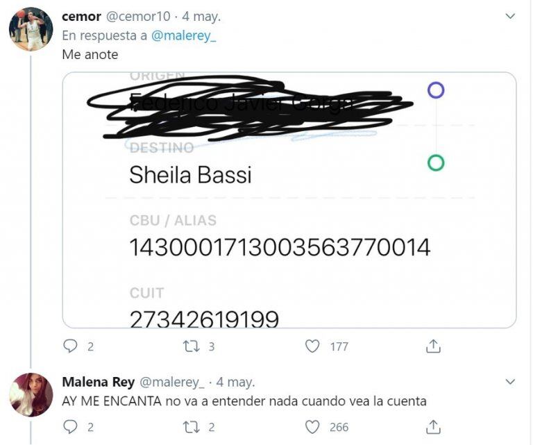 Varios usuarios se sumaron al viral.