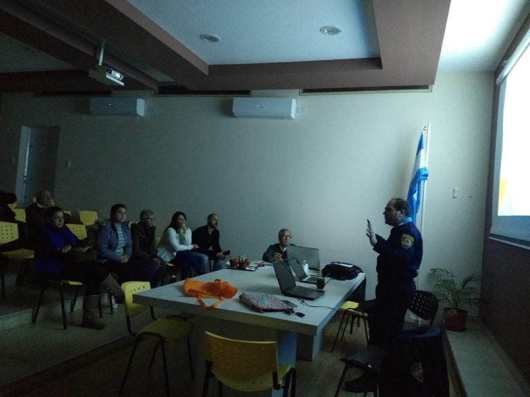 Pablo Berardo presentacion Cuadra Segura en Transito