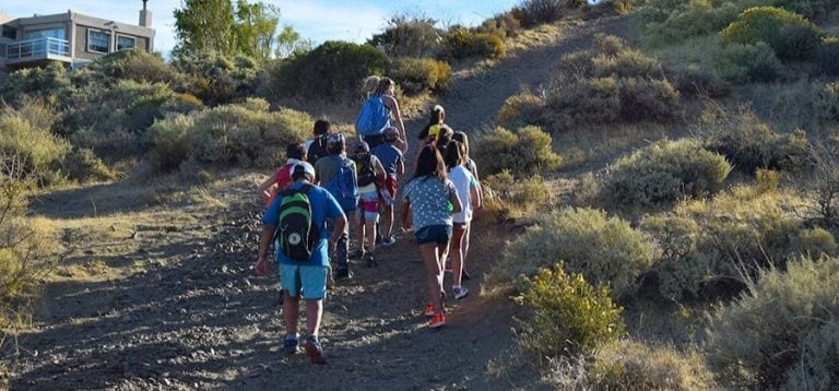 trekking infantil