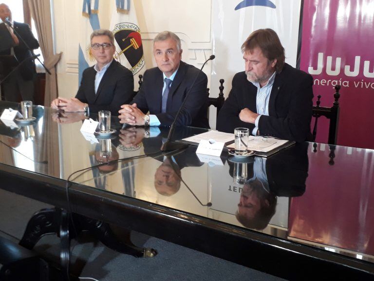 Autoridades del gobierno de Jujuy y de Telecom acuerdan extender la conectividad a internet en la provincia