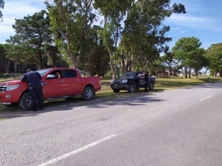 controles de cuarentena en Tres Arroyos