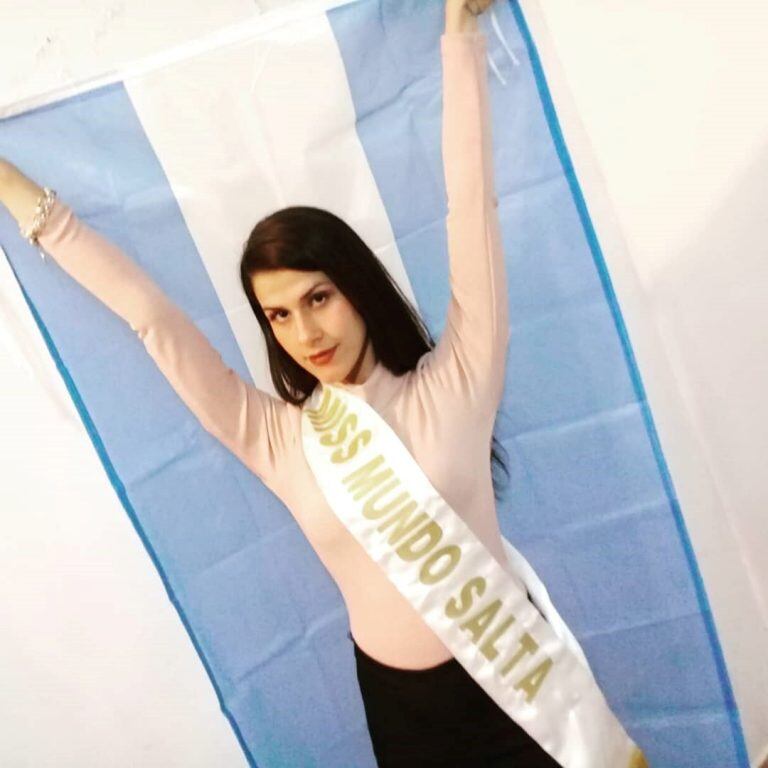 Miss Mundo Salta (Facebook de Silvana E. Tessore)