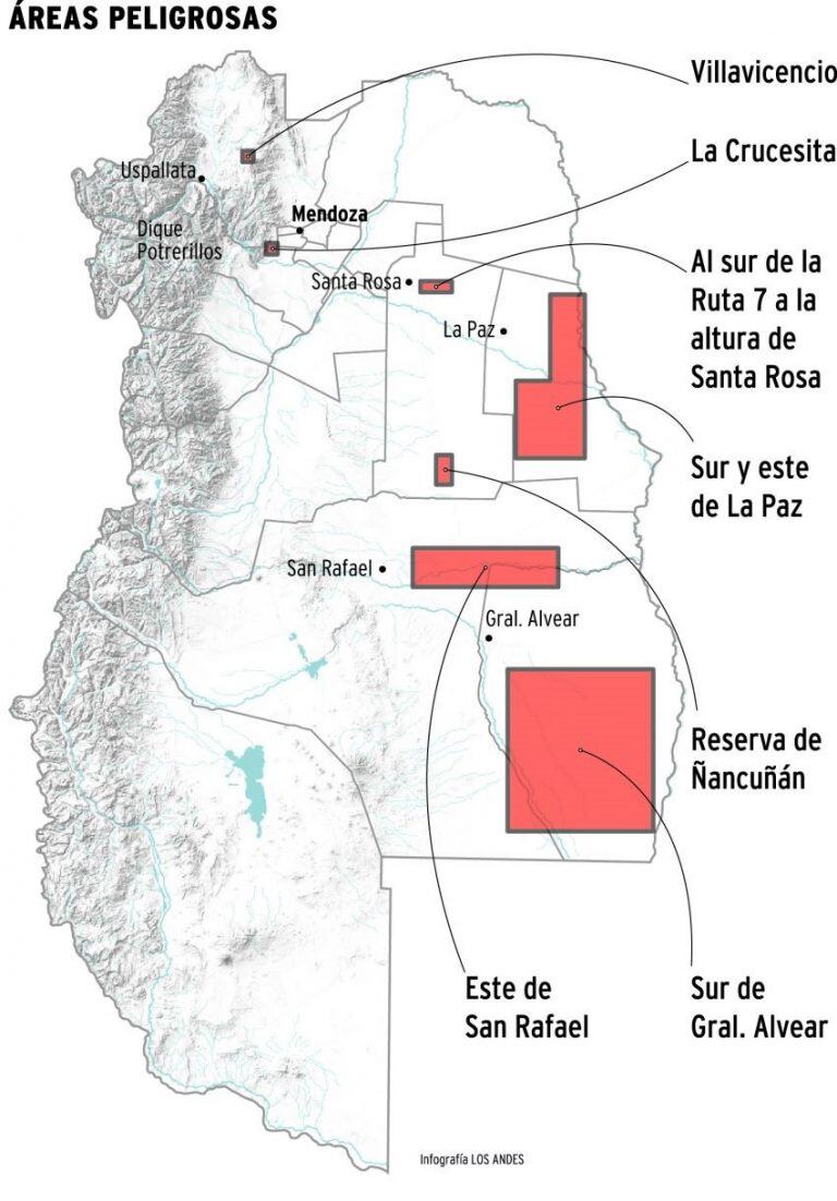 Estos son los lugares considerados de "alto riesgo"