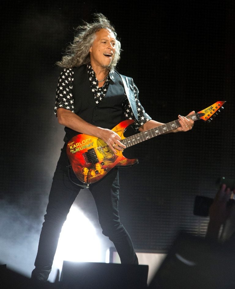 Kirk Hammett, de Metallica (AP)