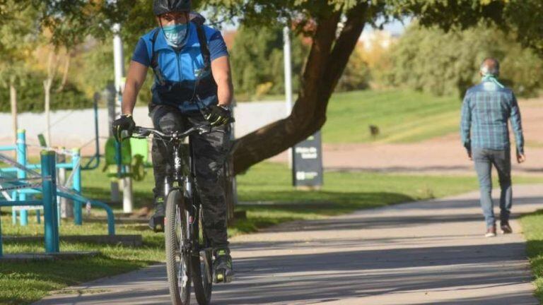 Andar en bicicleta