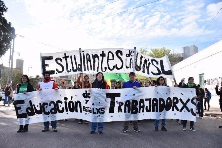 Marcha Federal en San Luis.