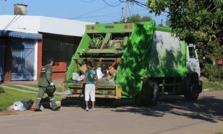 Camión recolector