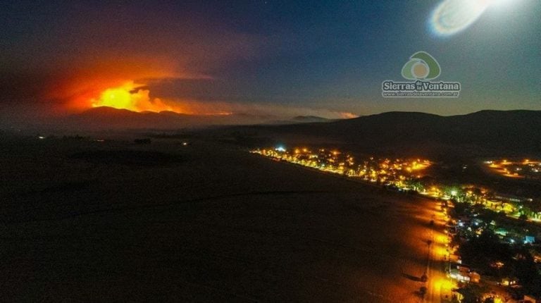 Incendio Sierra de la Ventana