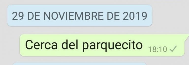 Una joven compartió imágenes del grupo de whatsapp de su madre.