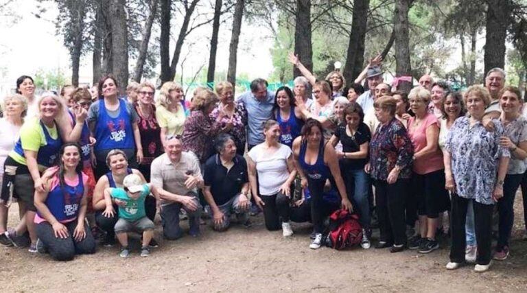 Los mayores disfrutaron de actividades lúdicas recreativas (Municipalidad de General Pico)